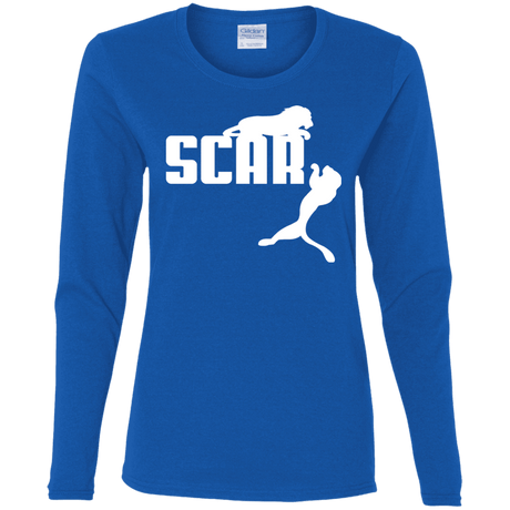 T-Shirts Royal / S Scar! Women's Long Sleeve T-Shirt