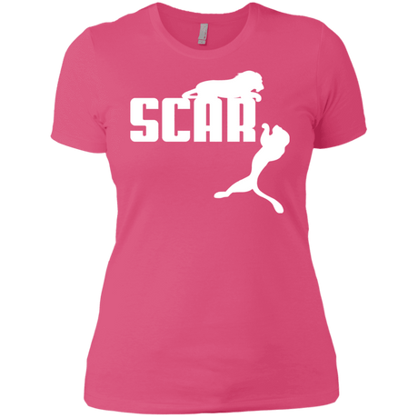 T-Shirts Hot Pink / X-Small Scar! Women's Premium T-Shirt