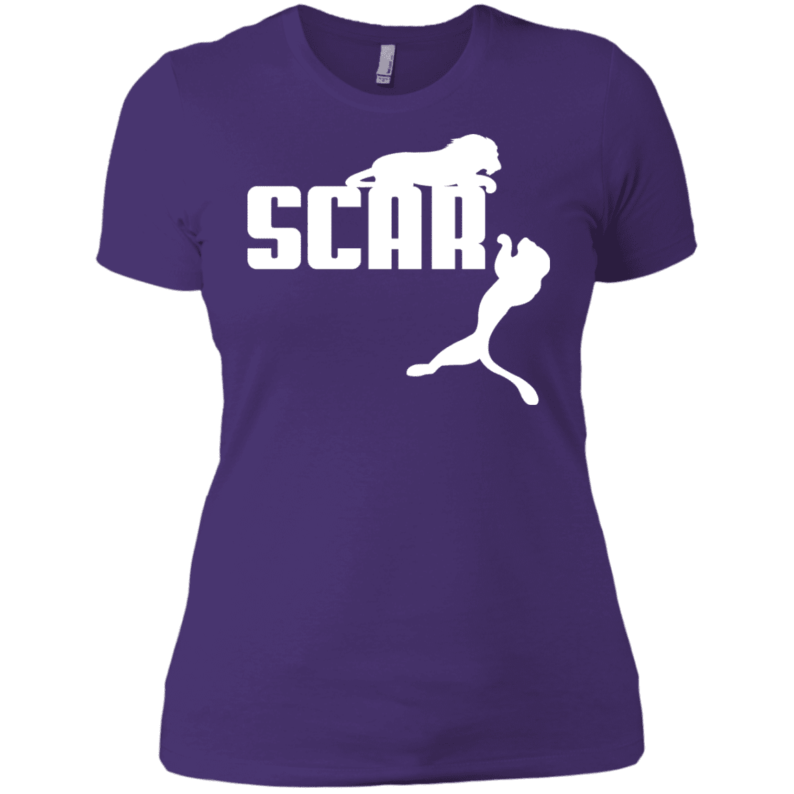 T-Shirts Purple Rush/ / X-Small Scar! Women's Premium T-Shirt