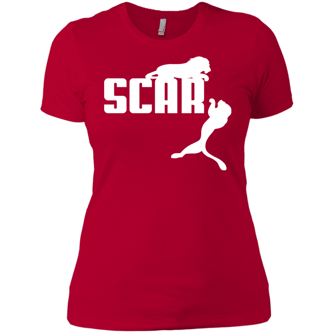 T-Shirts Red / X-Small Scar! Women's Premium T-Shirt