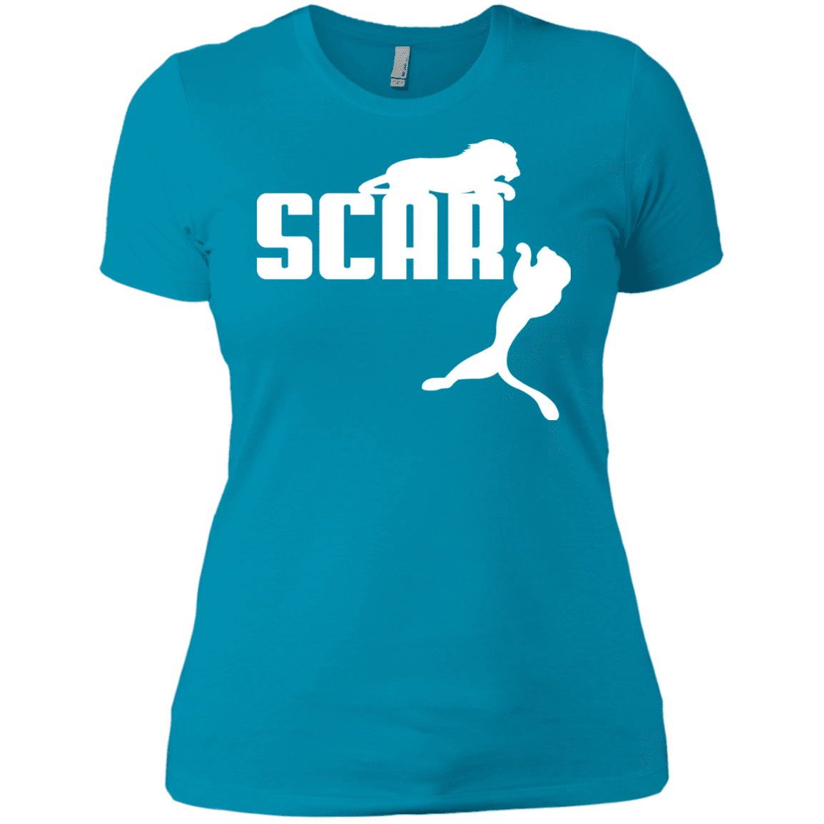 T-Shirts Turquoise / X-Small Scar! Women's Premium T-Shirt