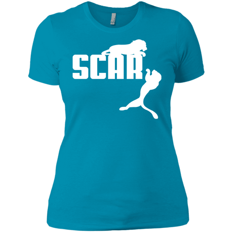 T-Shirts Turquoise / X-Small Scar! Women's Premium T-Shirt