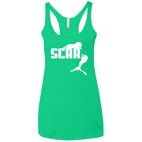 T-Shirts Envy / X-Small Scar! Women's Triblend Racerback Tank