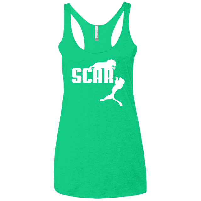 T-Shirts Envy / X-Small Scar! Women's Triblend Racerback Tank