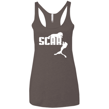 T-Shirts Macchiato / X-Small Scar! Women's Triblend Racerback Tank