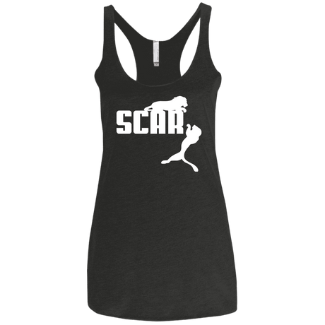 T-Shirts Vintage Black / X-Small Scar! Women's Triblend Racerback Tank