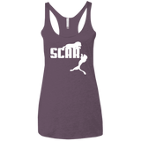 T-Shirts Vintage Purple / X-Small Scar! Women's Triblend Racerback Tank