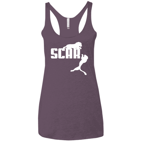 T-Shirts Vintage Purple / X-Small Scar! Women's Triblend Racerback Tank