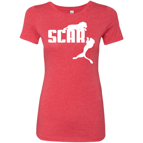 T-Shirts Vintage Red / S Scar! Women's Triblend T-Shirt