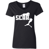 T-Shirts Black / S Scar! Women's V-Neck T-Shirt