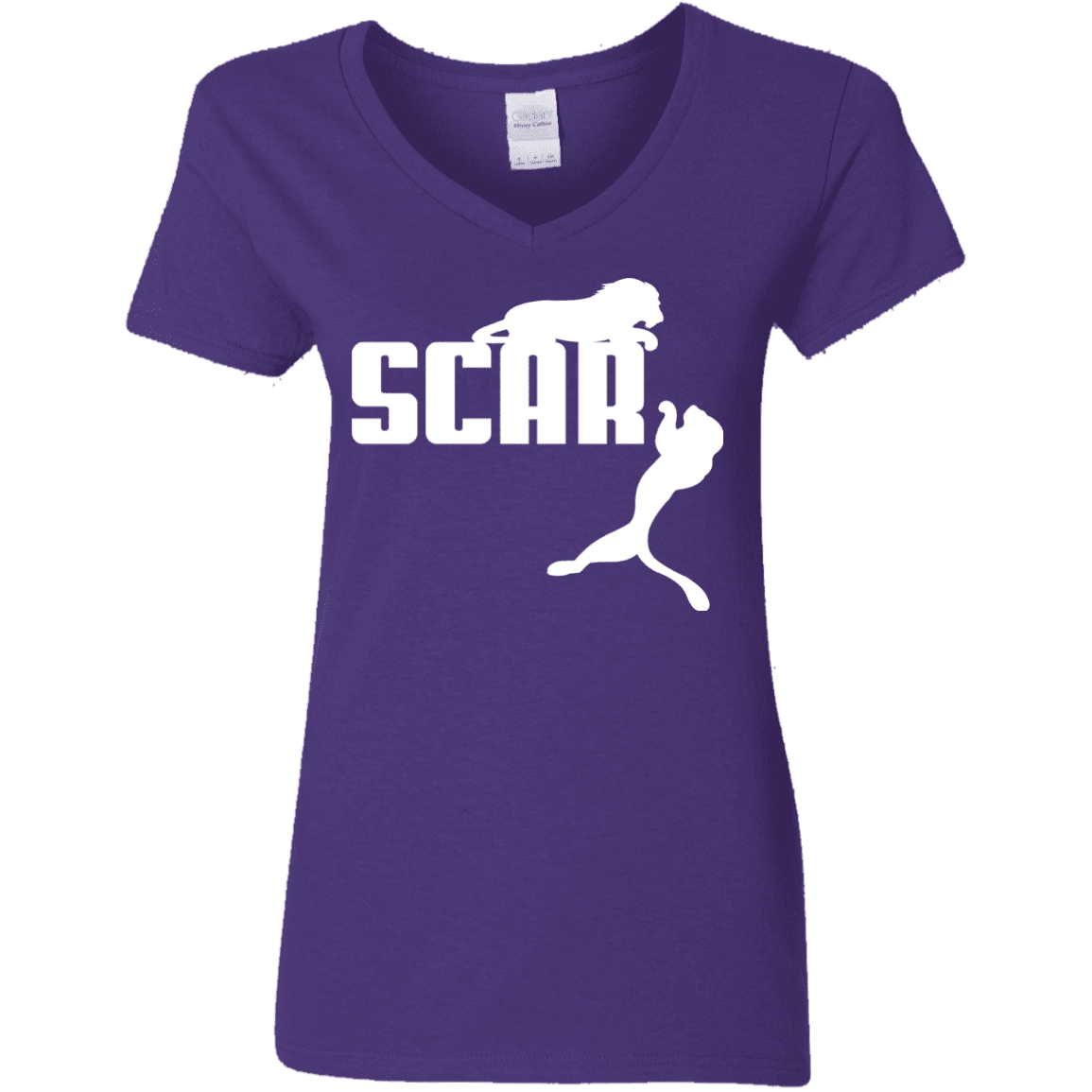 T-Shirts Purple / S Scar! Women's V-Neck T-Shirt