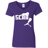 T-Shirts Purple / S Scar! Women's V-Neck T-Shirt