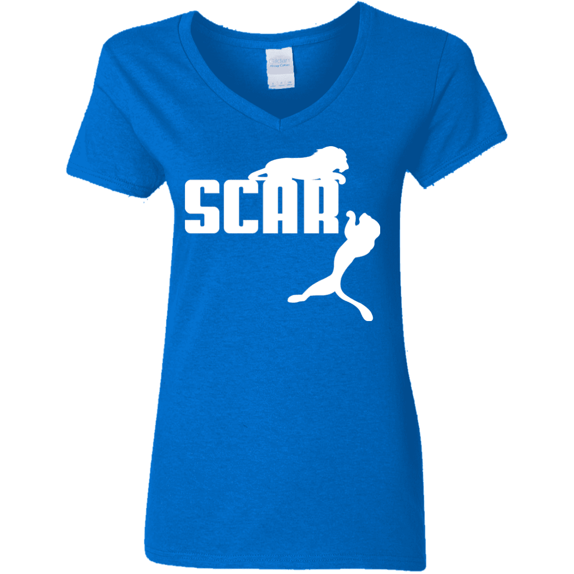 T-Shirts Royal / S Scar! Women's V-Neck T-Shirt