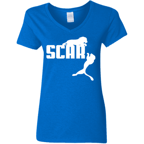 T-Shirts Royal / S Scar! Women's V-Neck T-Shirt