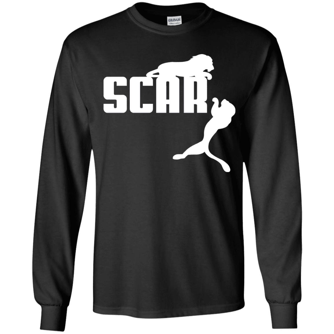 T-Shirts Black / YS Scar! Youth Long Sleeve T-Shirt