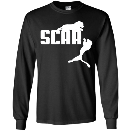 T-Shirts Black / YS Scar! Youth Long Sleeve T-Shirt