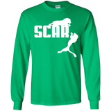 T-Shirts Irish Green / YS Scar! Youth Long Sleeve T-Shirt