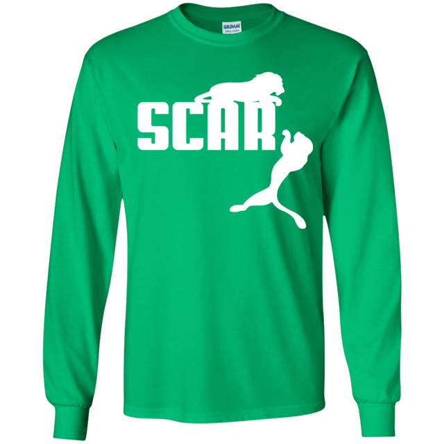 T-Shirts Irish Green / YS Scar! Youth Long Sleeve T-Shirt