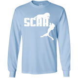 T-Shirts Light Blue / YS Scar! Youth Long Sleeve T-Shirt