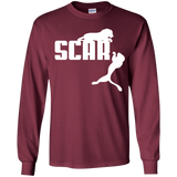T-Shirts Maroon / YS Scar! Youth Long Sleeve T-Shirt
