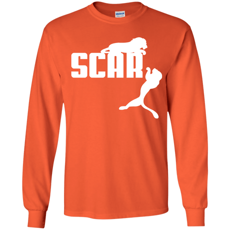 T-Shirts Orange / YS Scar! Youth Long Sleeve T-Shirt