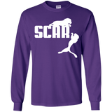 T-Shirts Purple / YS Scar! Youth Long Sleeve T-Shirt