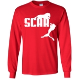 T-Shirts Red / YS Scar! Youth Long Sleeve T-Shirt