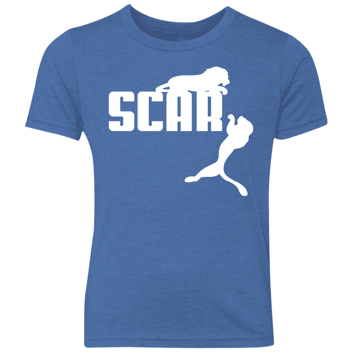 T-Shirts Vintage Royal / YXS Scar! Youth Triblend T-Shirt