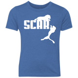 T-Shirts Vintage Royal / YXS Scar! Youth Triblend T-Shirt