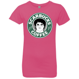 T-Shirts Hot Pink / YXS Scarbucks Girls Premium T-Shirt