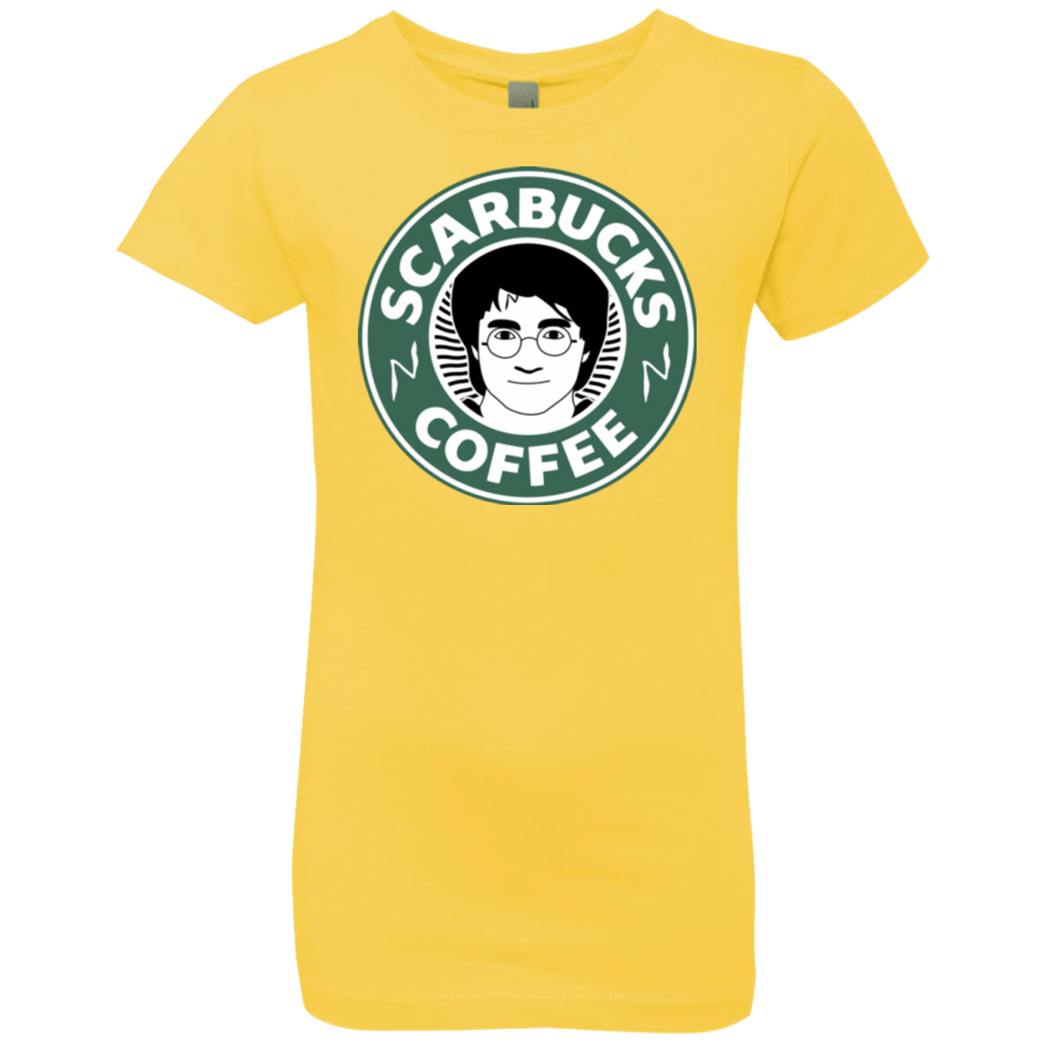 T-Shirts Vibrant Yellow / YXS Scarbucks Girls Premium T-Shirt