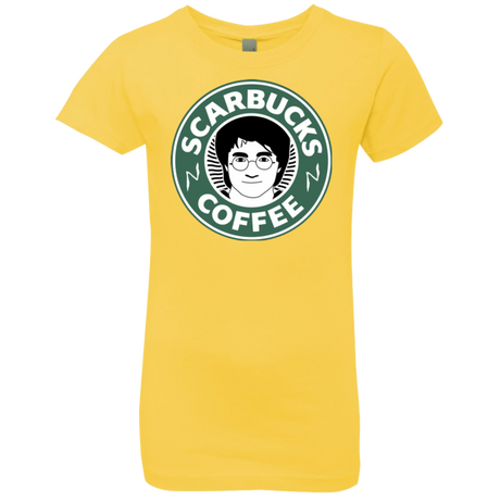 T-Shirts Vibrant Yellow / YXS Scarbucks Girls Premium T-Shirt