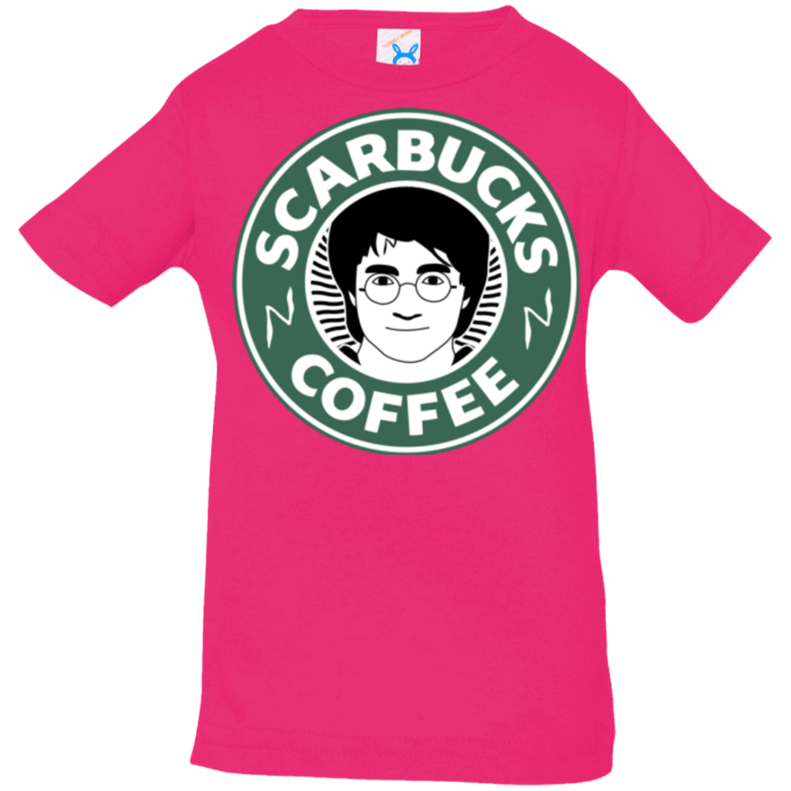 T-Shirts Hot Pink / 6 Months Scarbucks Infant PremiumT-Shirt