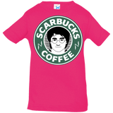 T-Shirts Hot Pink / 6 Months Scarbucks Infant PremiumT-Shirt