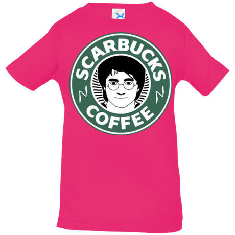 T-Shirts Hot Pink / 6 Months Scarbucks Infant PremiumT-Shirt