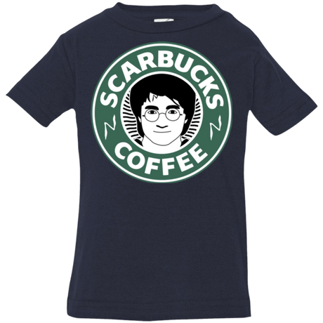 T-Shirts Navy / 6 Months Scarbucks Infant PremiumT-Shirt