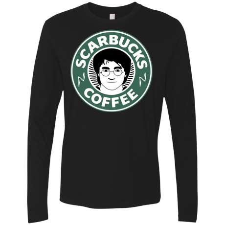 T-Shirts Black / Small Scarbucks Men's Premium Long Sleeve