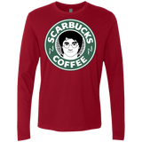 T-Shirts Cardinal / Small Scarbucks Men's Premium Long Sleeve