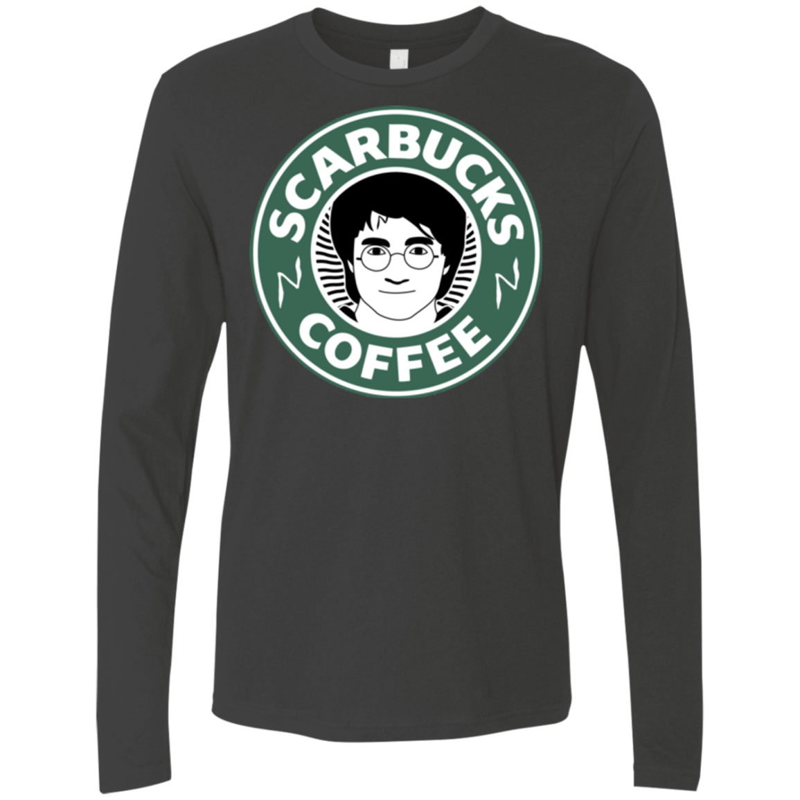 T-Shirts Heavy Metal / Small Scarbucks Men's Premium Long Sleeve