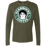 T-Shirts Military Green / Small Scarbucks Men's Premium Long Sleeve