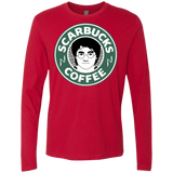 T-Shirts Red / Small Scarbucks Men's Premium Long Sleeve