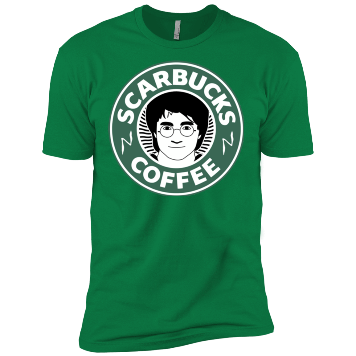 T-Shirts Kelly Green / X-Small Scarbucks Men's Premium T-Shirt