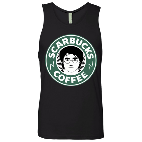 T-Shirts Black / Small Scarbucks Men's Premium Tank Top