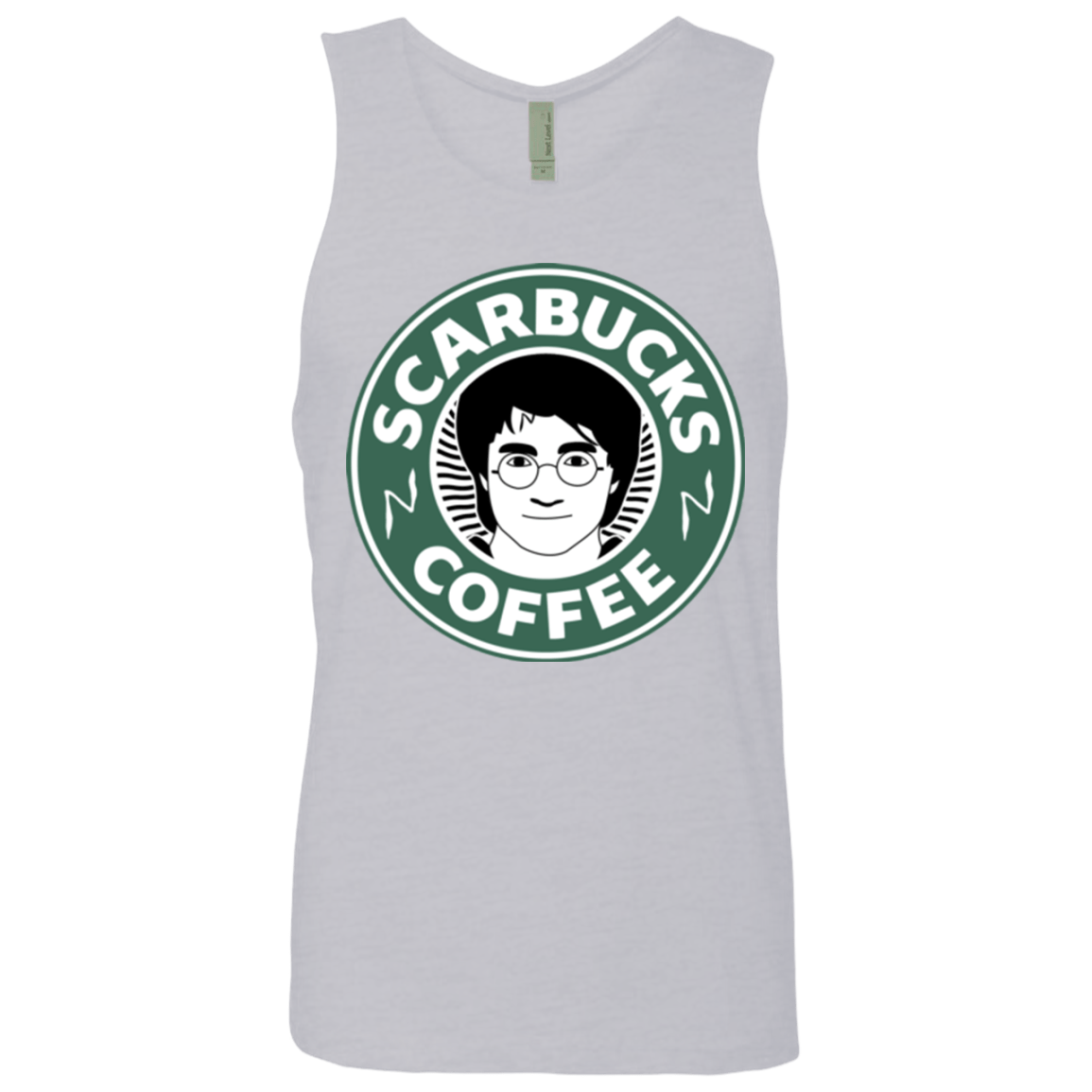 T-Shirts Heather Grey / Small Scarbucks Men's Premium Tank Top