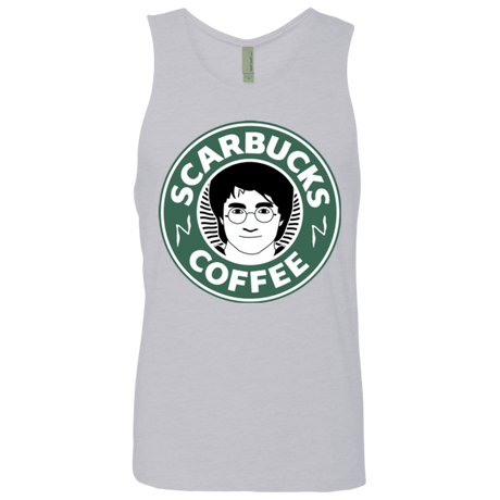 T-Shirts Heather Grey / Small Scarbucks Men's Premium Tank Top