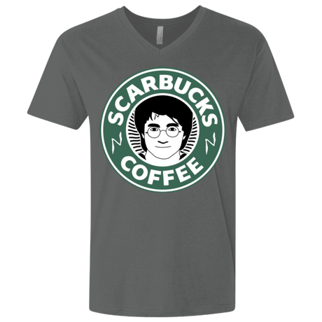 T-Shirts Heavy Metal / X-Small Scarbucks Men's Premium V-Neck