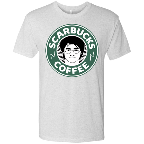T-Shirts Heather White / Small Scarbucks Men's Triblend T-Shirt