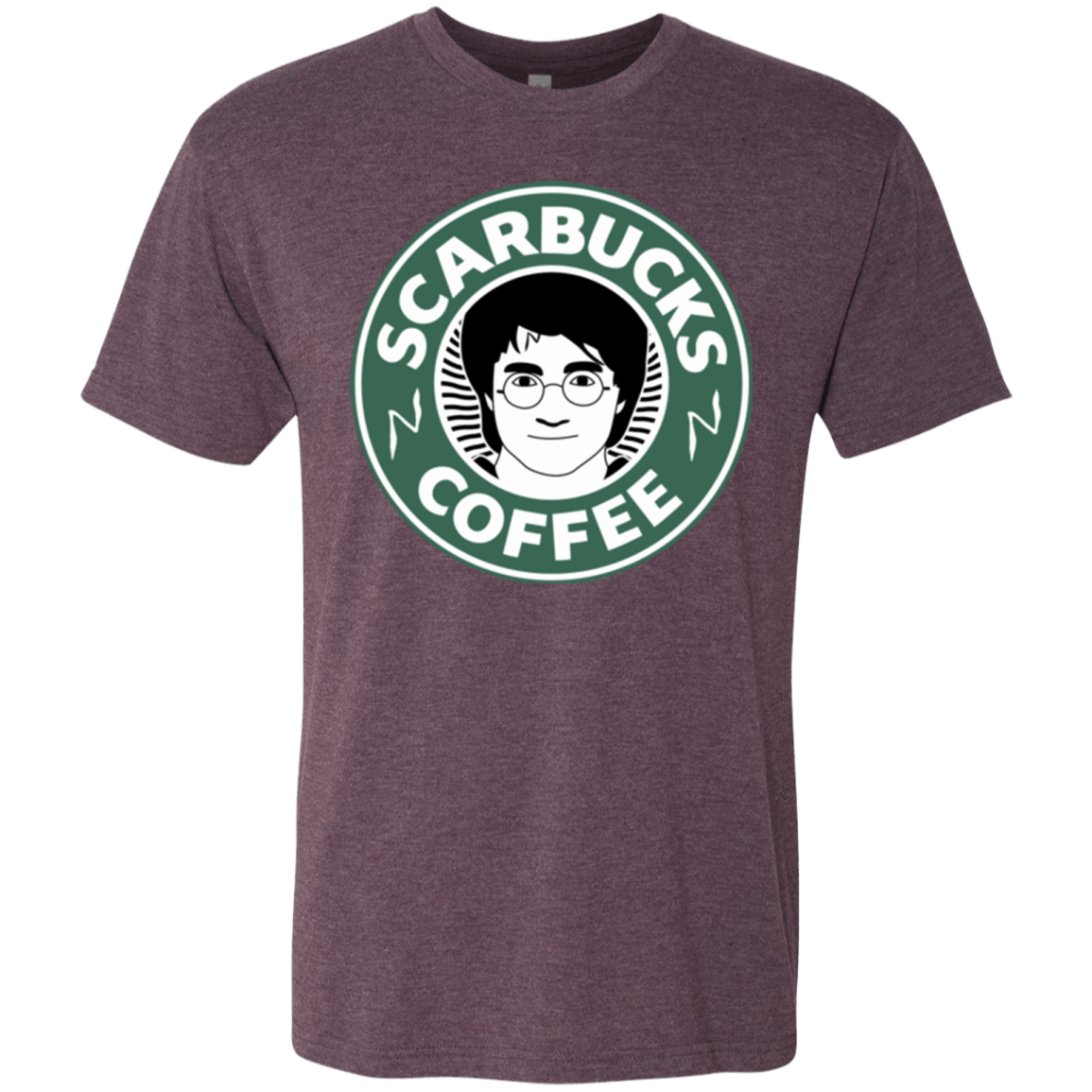T-Shirts Vintage Purple / Small Scarbucks Men's Triblend T-Shirt