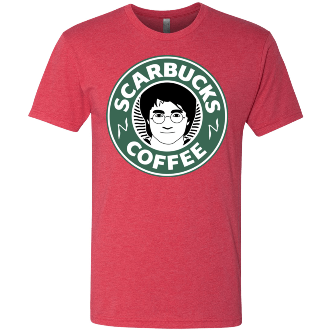 T-Shirts Vintage Red / Small Scarbucks Men's Triblend T-Shirt