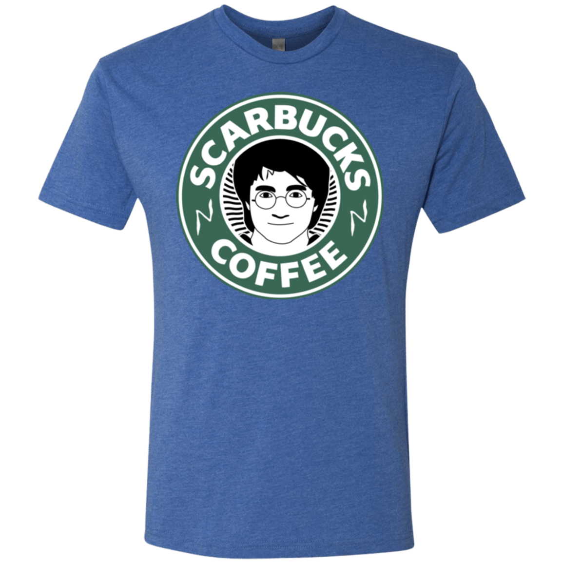 T-Shirts Vintage Royal / Small Scarbucks Men's Triblend T-Shirt